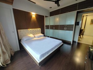 Bedroom in 5 BHK Apartment at Akshar Shreeji Heights, Seawoods – for Sale