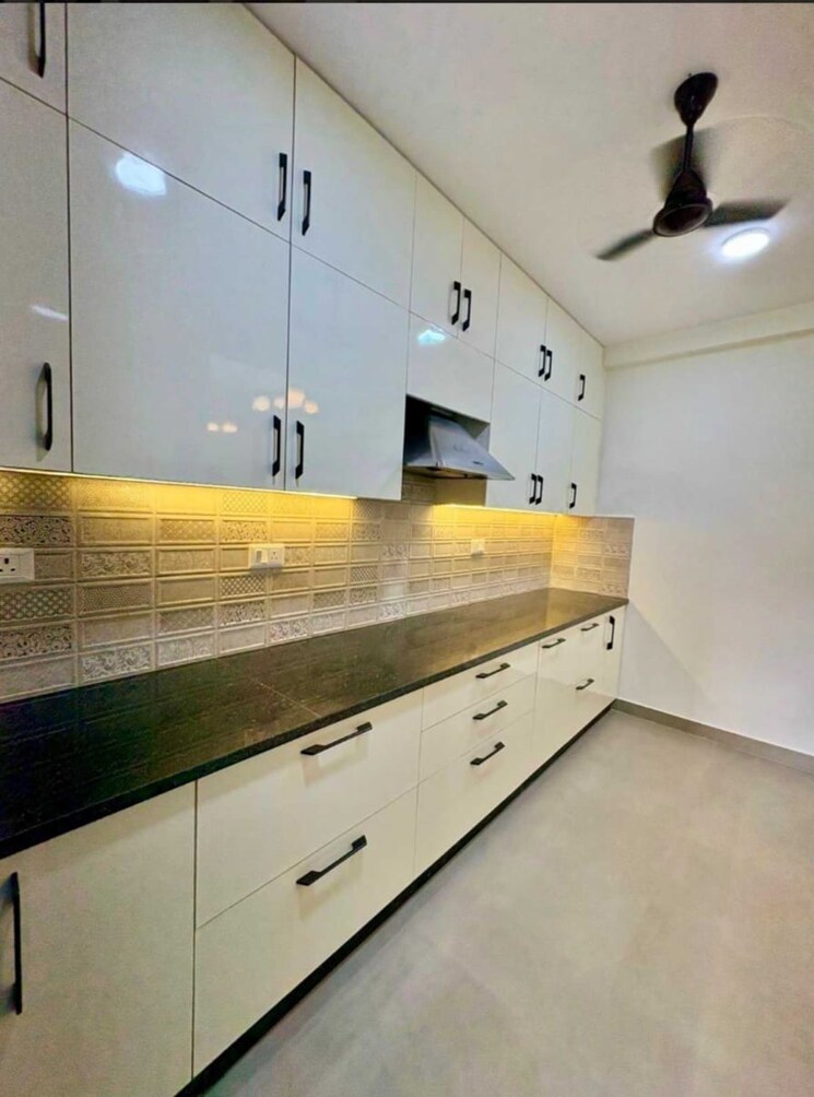 Kitchen, m2k-aura 3 Bedroom 1550 Sq.Ft. Builder Floor In Sector 47 Gurgaon 9103301