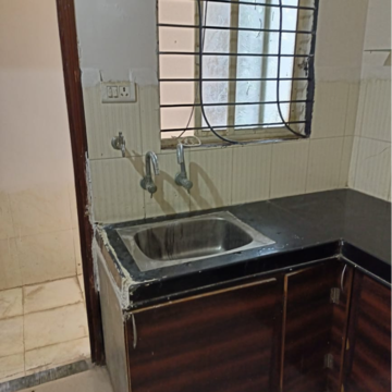 Kitchen in 1 BHK Apartment at Saket Nagar – for Rent