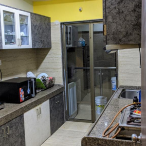 Kitchen in 2 BHK Apartment at HDIL Metropolis Residences, Bhudargarh Colony – for Sale