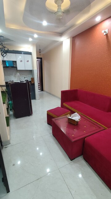 Living Room in 2 BHK Builder Floor at Vipin Garden – for Rent