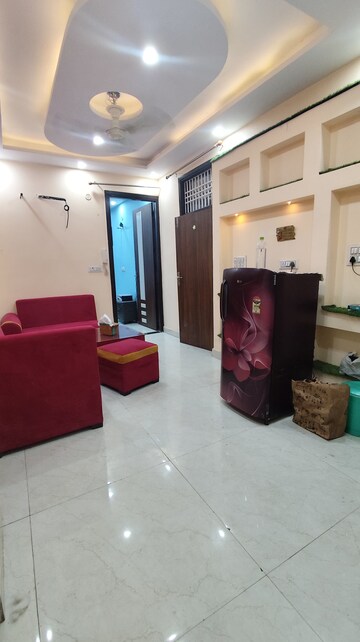 Living Room in 2 BHK Builder Floor at Vipin Garden – for Rent