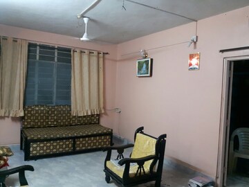 Living Room in 2 BHK Apartment at Bhusari Colony – for Rent