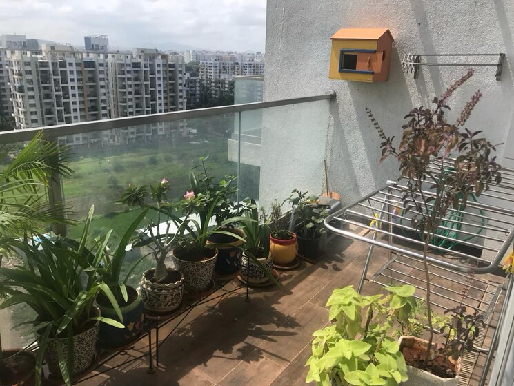 Balcony, nahar-f-residences 3 Bedroom 1651 Sq.Ft. Apartment In Balewadi Pune 9103428