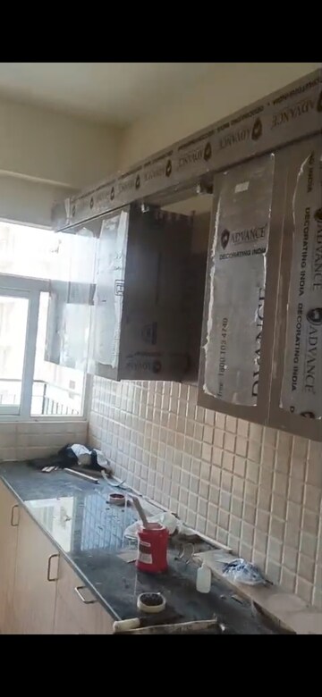 Kitchen in 3 BHK Apartment at Amrapali Crystal Homes, Sector 76 – for Rent