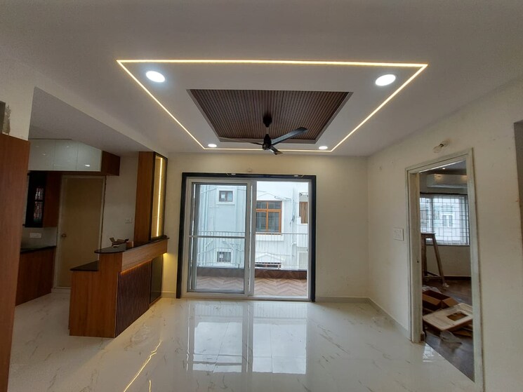 Living Room, mahathi-nilayam 3 Bedroom 1550 Sq.Ft. Apartment In Madhapur Hyderabad 9103455