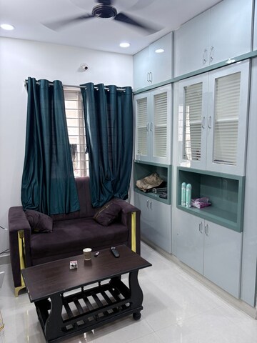 Living Room in 1 BHK Apartment at Mahathi Nilayam, Madhapur – for Rent