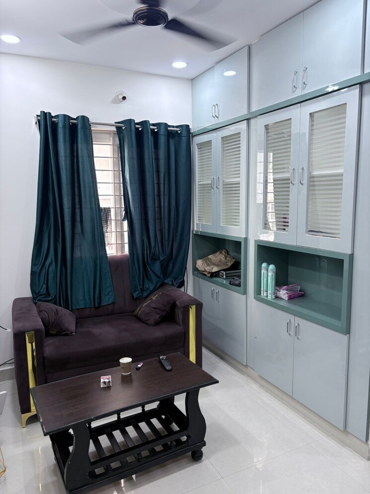 Living Room, mahathi-nilayam 1 Bedroom 800 Sq.Ft. Apartment In Madhapur Hyderabad 9103468