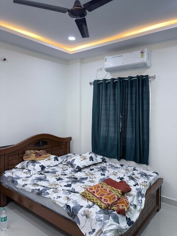Bedroom in 1 BHK Apartment at Mahathi Nilayam, Madhapur – for Rent