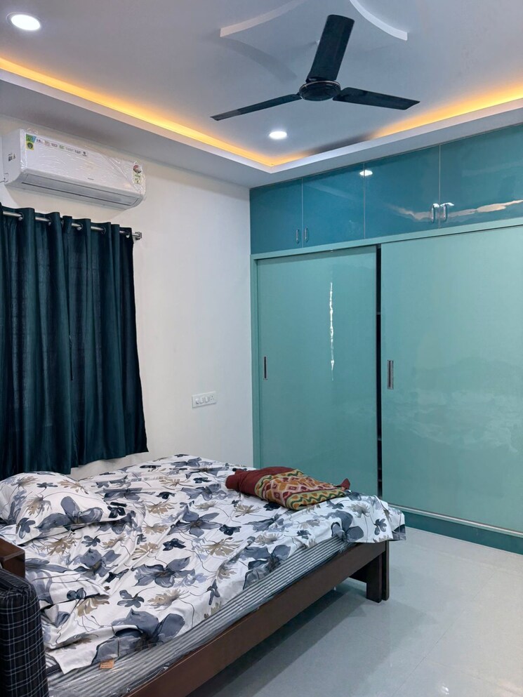 Bedroom, mahathi-nilayam 1 Bedroom 800 Sq.Ft. Apartment In Madhapur Hyderabad 9103468