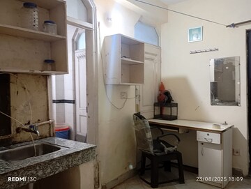 Kitchen in 1 RK Builder Floor at Savitri Nagar – for Rent