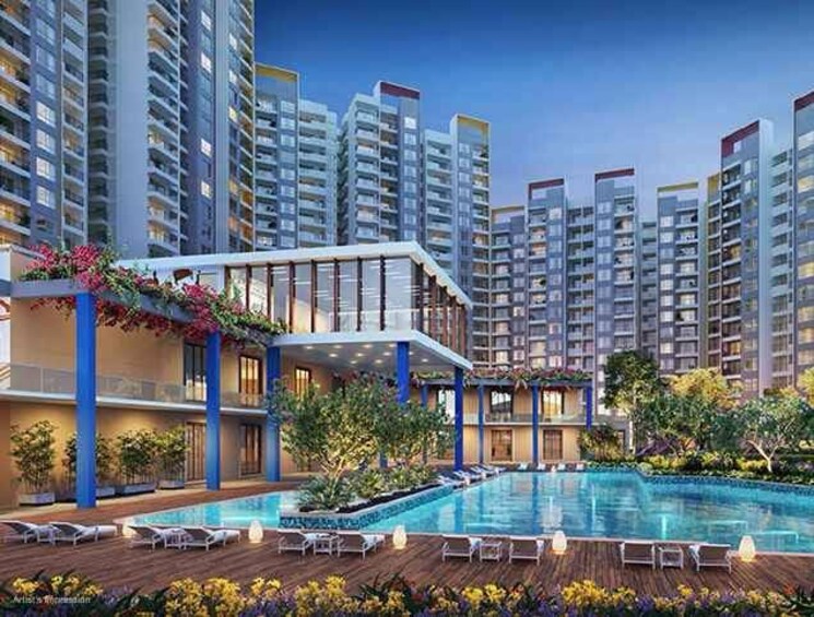 Exterior View, shapoorji-pallonji-joyville-gurgaon 3 Bedroom 1852 Sq.Ft. Apartment In Sector 102 Gurgaon 9103520