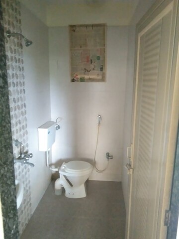 Bathroom in 1 BHK Apartment at Raj Tulsi City, Badlapur East – for Rent