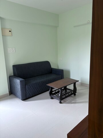 Living Room in 2 BHK Apartment at Mahalakshmi Plaza, Madhapur – for Rent