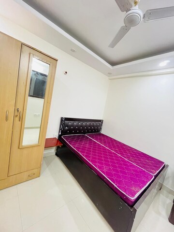 Bedroom in 1 BHK Builder Floor at Saket – for Rent