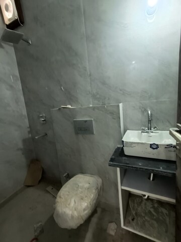 Bathroom in 2 BHK Builder Floor at Malviya Nagar – for Rent