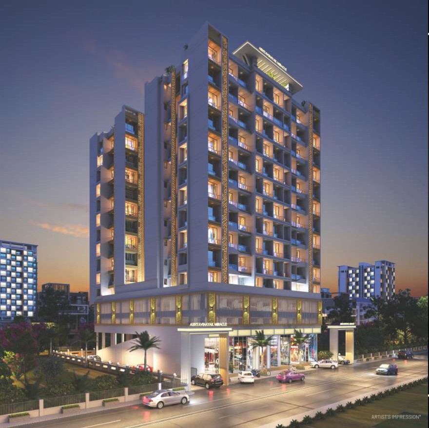 1 BHK Apartment For Sale in SG Ashtavinayak Miracle