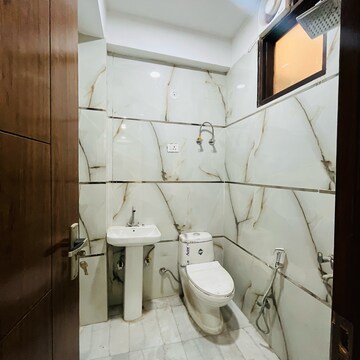 Bathroom in 3 BHK Builder Floor at Chattarpur – for Sale