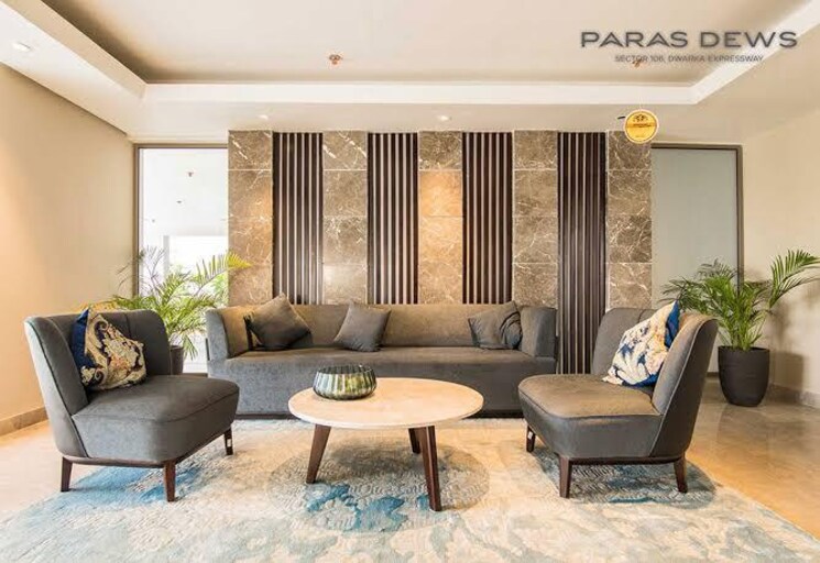 Living Room, paras-dews 3 Bedroom 1760 Sq.Ft. Apartment In Sector 106 Gurgaon 9103562