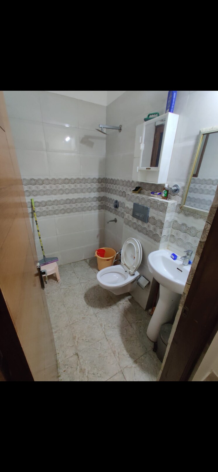 Bathroom, lohgarh 2 Bedroom 1100 Sq.Ft. Apartment In Lohgarh Zirakpur 9103656