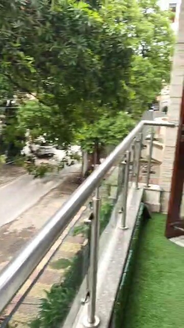 Balcony in 3 BHK Builder Floor at Malviya Nagar – for Rent