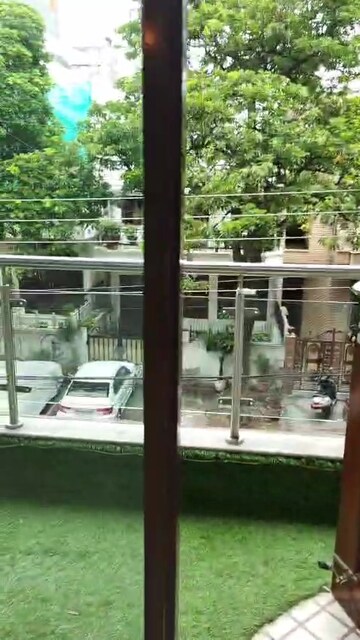Balcony in 3 BHK Builder Floor at Malviya Nagar – for Rent