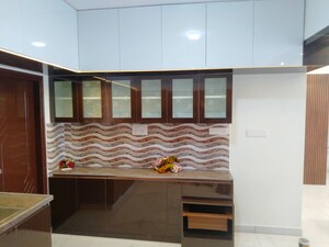 Kitchen in 3 BHK Apartment at Sri Sai Brindavan, Kodigehalli – for Rent