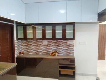 Kitchen in 3 BHK Apartment at Sri Sai Brindavan, Kodigehalli – for Rent