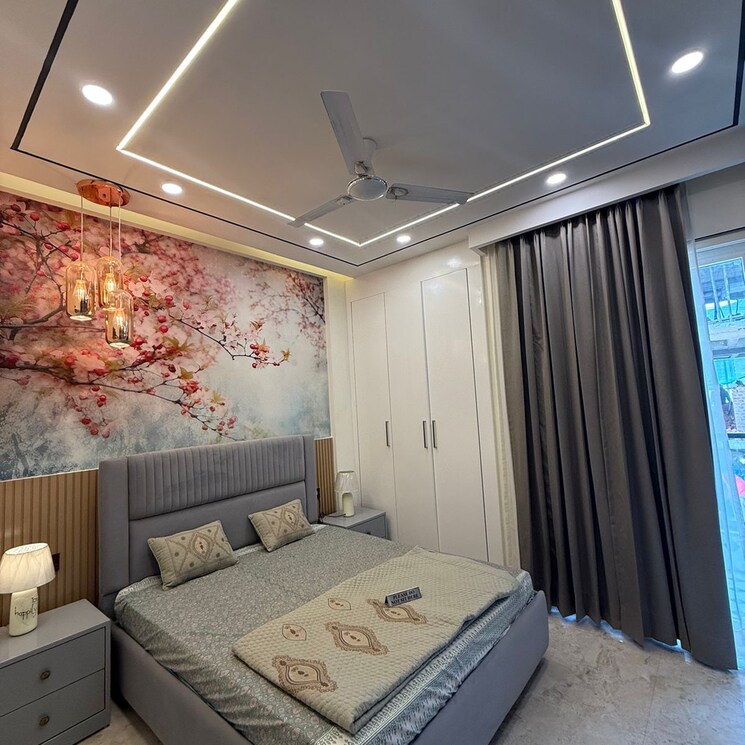 Bedroom, jms-premier-floors 2.5 Bedroom 1160 Sq.Ft. Builder Floor In Sector 95 Gurgaon 9103709