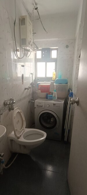 Attached Bathroom in 1 BHK Apartment at Reputed Hrishikesh Apartment, Prabhadevi – for Sale