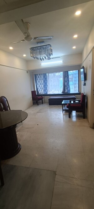 Living Room in 1 BHK Apartment at Reputed Hrishikesh Apartment, Prabhadevi – for Sale