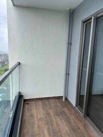 Balcony in 2 BHK Apartment at Majestique Towers, Kharadi – for Rent