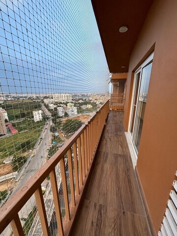 Balcony in 3 BHK Apartment at Windsor Troika, Yelenahalli – for Rent
