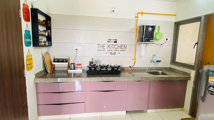 Kitchen, aaryan-aaviskaar 2 Bedroom 1230 Sq.Ft. Apartment In Shela Ahmedabad 9103796