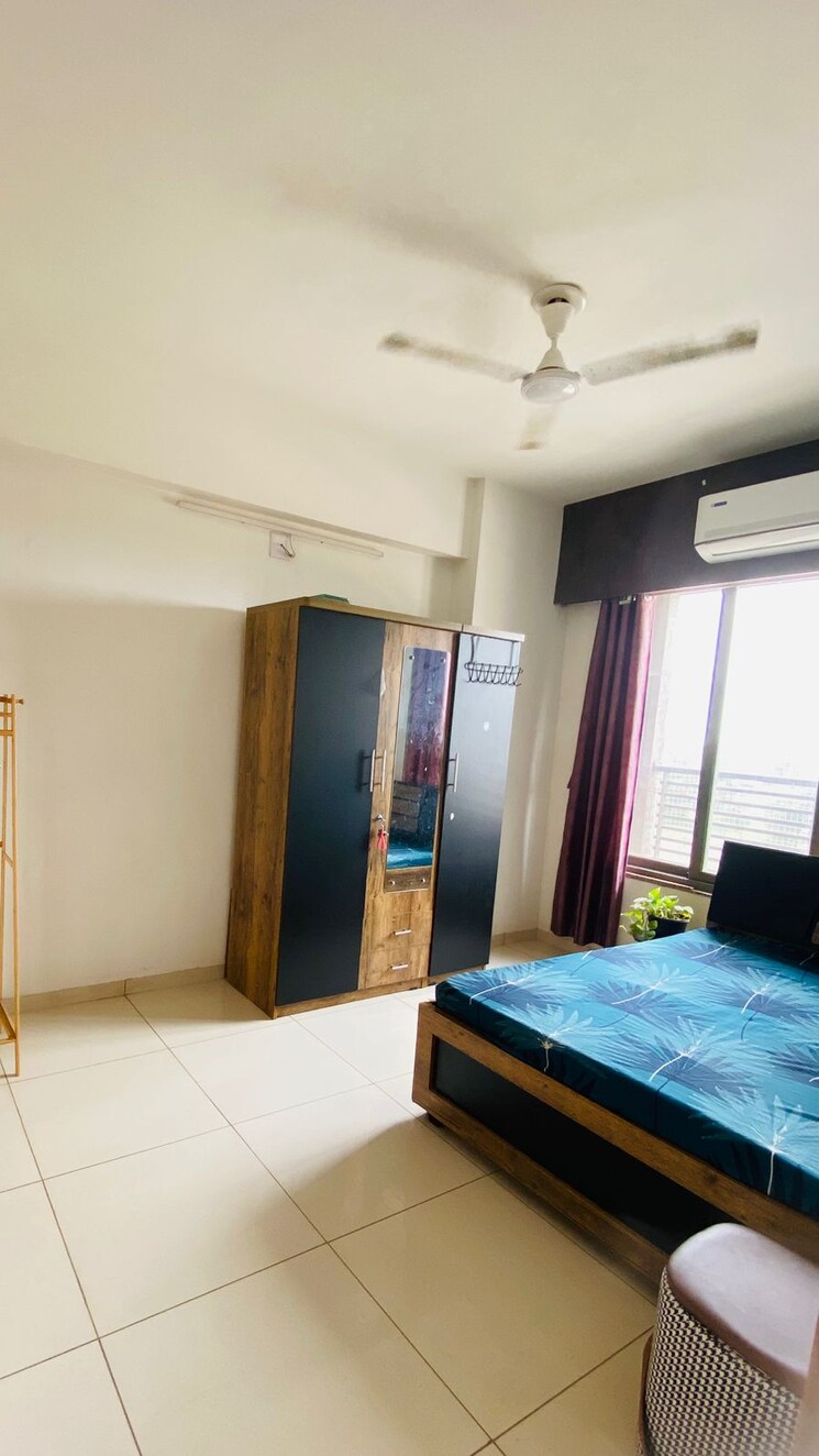 Bedroom, aaryan-aaviskaar 2 Bedroom 1230 Sq.Ft. Apartment In Shela Ahmedabad 9103796