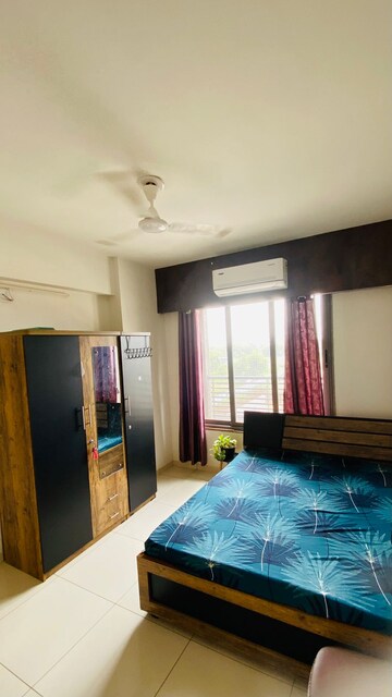 Bedroom in 2 BHK Apartment at Aaryan Aaviskaar, Shela – for Rent