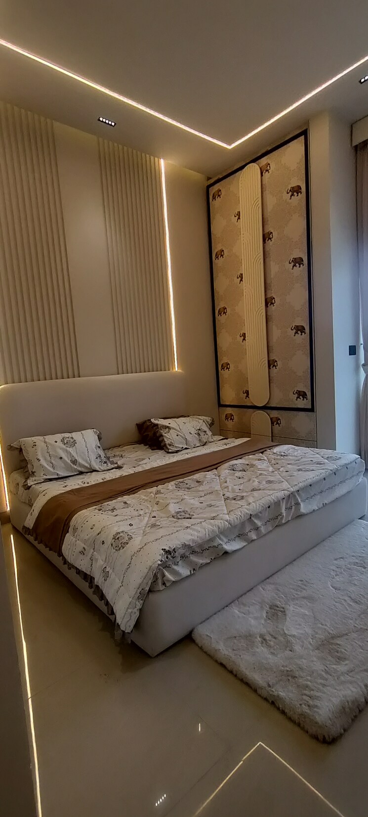 Bedroom, shiv-the-ozone-solitaire 3 Bedroom 1735 Sq.Ft. Apartment In Sector 87 Faridabad 9103823