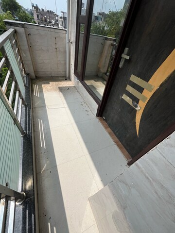 Balcony in 3 BHK Builder Floor at Saket – for Rent