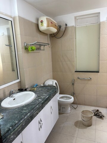 Attached Bathroom in 3.5 BHK Apartment at Puri Pranayam, Sector 82 – for Rent