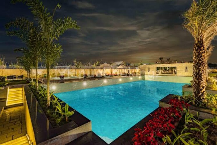 Swimming Pool, bptp-amstoria 3 Bedroom 200 Sq.Yd. Builder Floor In Sector 102 Gurgaon 9103867