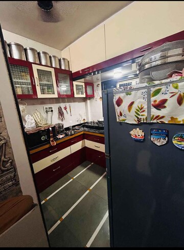 Kitchen in 3 BHK Apartment at Oswal Bella Vista, Oswal Park – for Rent