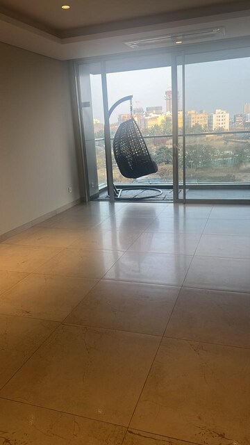 Balcony in 3 BHK Apartment at Panchshil Towers, Kharadi – for Rent