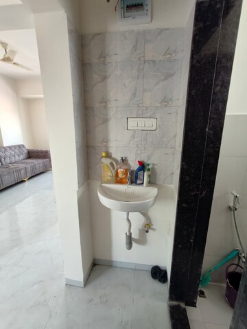 Bathroom in 1 BHK Builder Floor at Wadgaon Sheri – for Rent