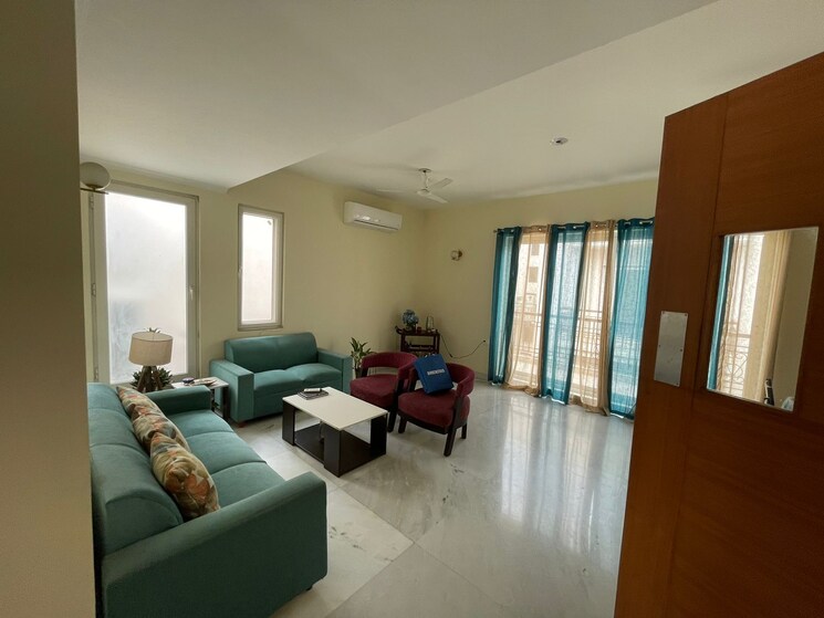 Living Room, anant-raj-ashok-estate 3 Bedroom 1800 Sq.Ft. Builder Floor In Sector 63a Gurgaon 9103972