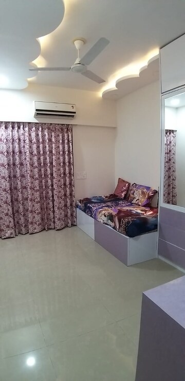 Bedroom in 3 BHK Apartment at HN Safal Orchid Harmony, Shela – for Rent