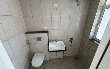 Bathroom in 3 BHK Apartment at Godrej Green Vistas, Mahalunge – for Rent