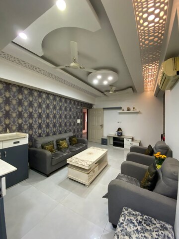 Living Room in 3 BHK Apartment at Supertech Cape Town, Sector 74 – for Rent