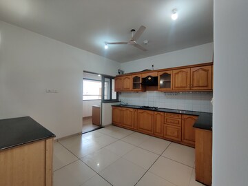 Kitchen in 3 BHK Apartment at Bearys Lakeside Habitat, Sahakara Nagar – for Rent