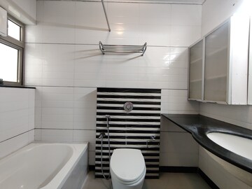 Attached Bathroom in 3 BHK Apartment at Bearys Lakeside Habitat, Sahakara Nagar – for Rent