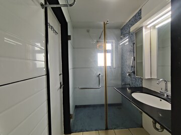 Attached Bathroom in 3 BHK Apartment at Bearys Lakeside Habitat, Sahakara Nagar – for Rent
